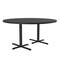 Correll Round Cafe Bistro and Breakroom Pedestal Table, High Pressure Laminate Top, Black Granite BCT60R-07 - alternate 8